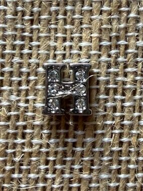 Silver Letter H